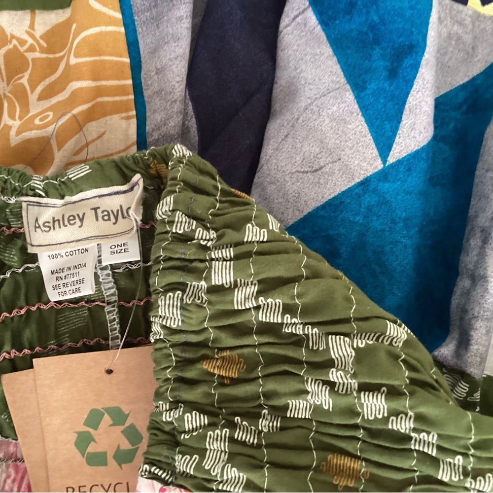 India 100% cotton patchwork harem pants - image 5